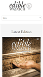 Mobile Screenshot of ediblewasatch.com